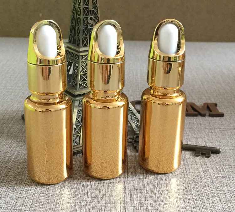 15ml dropper bottle with cap gold sub-bottling deployment Essential Oil bottles refillable cosmetics bottles
15ml dropper bottle with cap gold sub-bottling deployment Essential Oil bottles refillable cosmetics bottles
