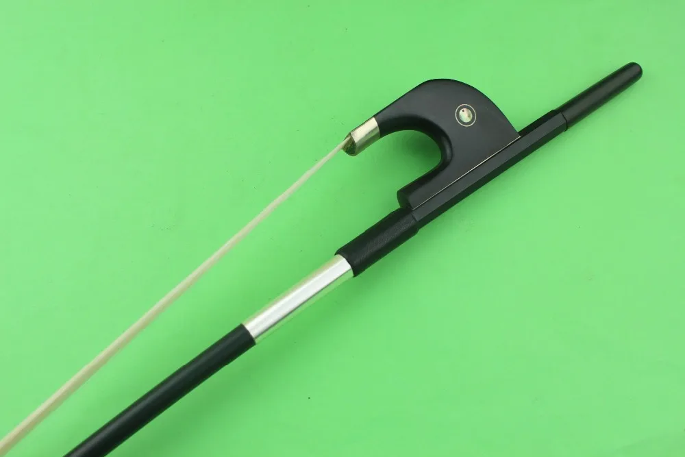 New 1 pc German style 3/4 Carbon fiber double bass bow white horse hair high quality
New 1 pc German style 3/4 Carbon fiber double bass bow white horse hair high quality