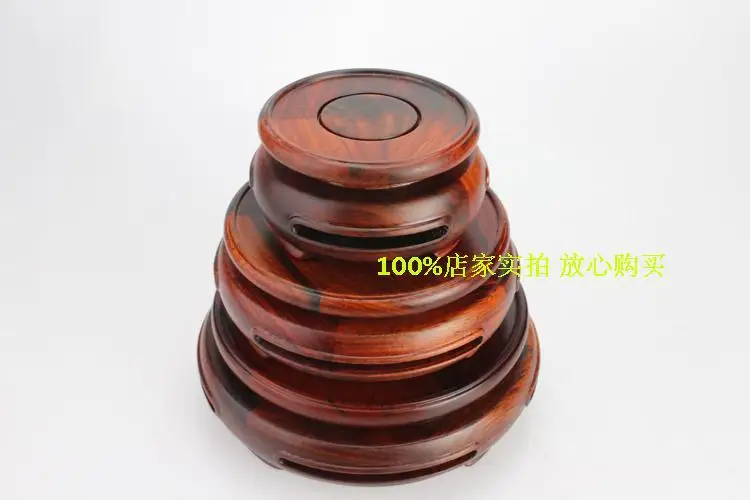 Rosewood round teapot boutique rotatable base * red wood carving ornaments vase wood base * real nest
Rosewood round teapot boutique rotatable base * red wood carving ornaments vase wood base * real nest