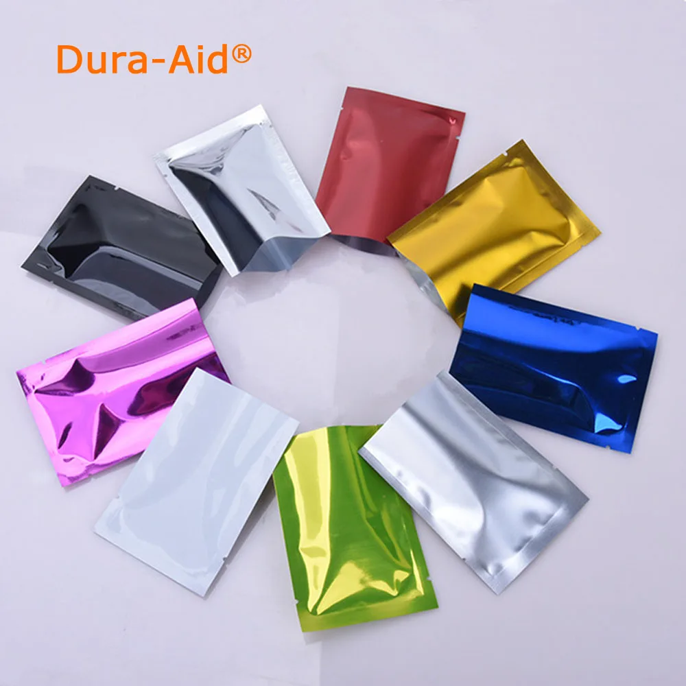 100/500PCS Open Top Color Aluminum Foil Plastic Package Bags Vacuum Pouches Food Storage Heat Seal Mylar Bag
100/500PCS Open Top Color Aluminum Foil Plastic Package Bags Vacuum Pouches Food Storage Heat Seal Mylar Bag