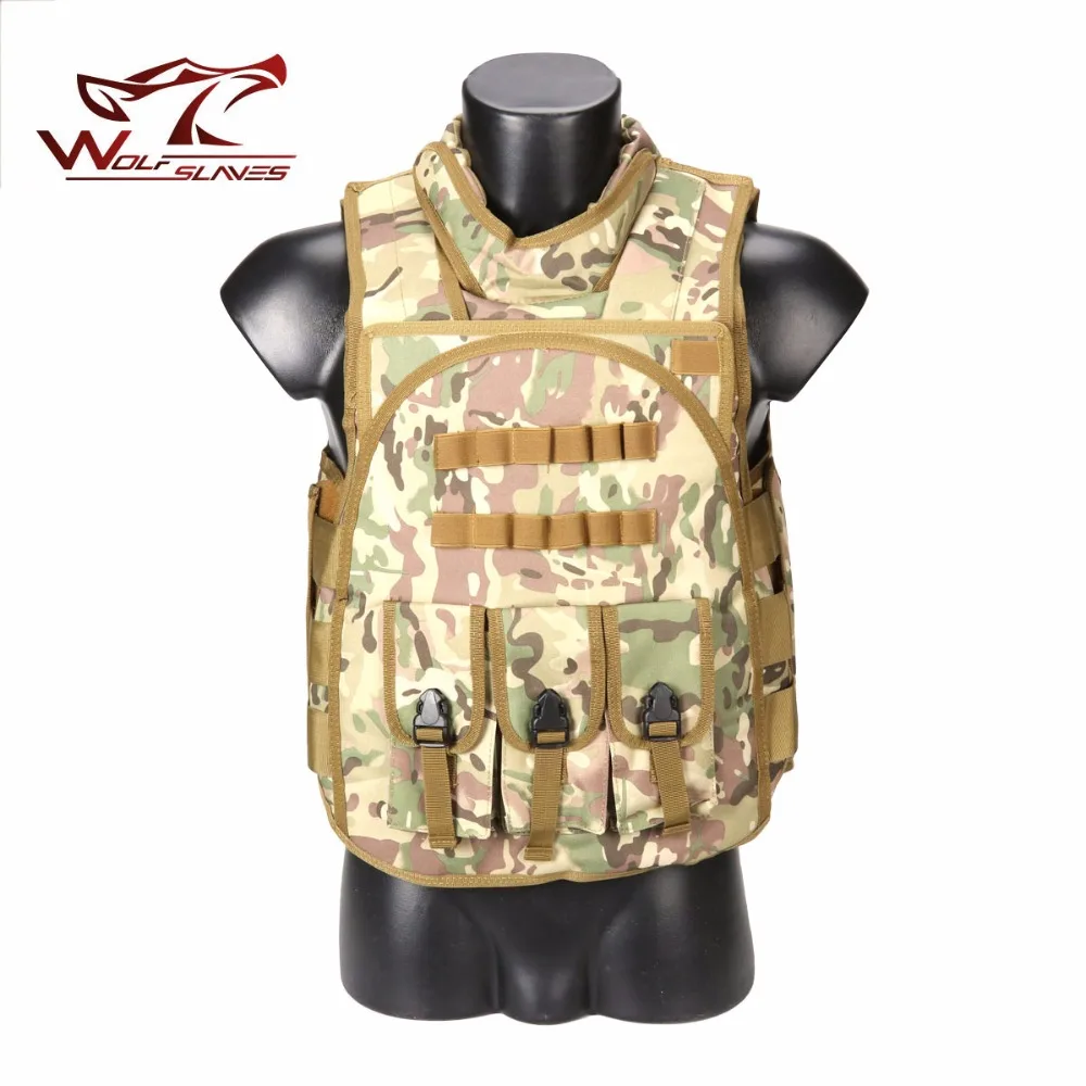 Military Vest Four In One Tactical Vest Top Quality Nylon Airsoft Paintball Combat Assault Protective Vest
Military Vest Four In One Tactical Vest Top Quality Nylon Airsoft Paintball Combat Assault Protective Vest
