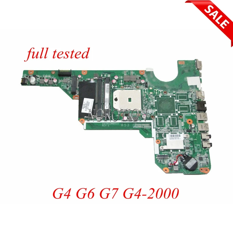 NOKOTION 683029 501 001 материнская плата для ноутбука Hp Pavilion G4 G6 G7 2000 DA0R53MB6E0 основная