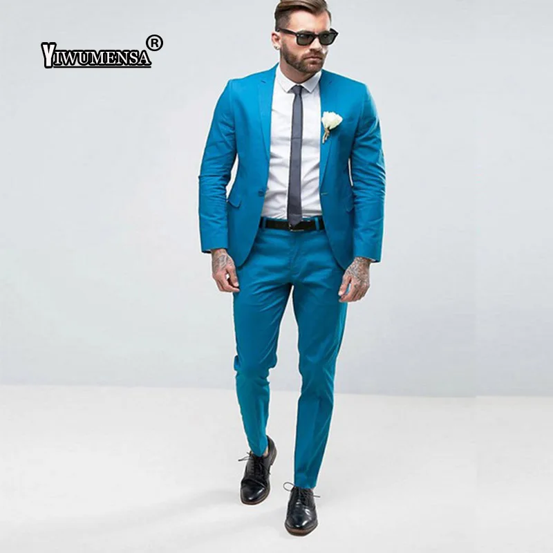 yiwumensa Brand Mens Wedding Suits Tuxedo Slim Fit Man Suits Blazer Masculino Dress Suit For Men ukraine Groom wedding dress
yiwumensa Brand Mens Wedding Suits Tuxedo Slim Fit Man Suits Blazer Masculino Dress Suit For Men ukraine Groom wedding dress