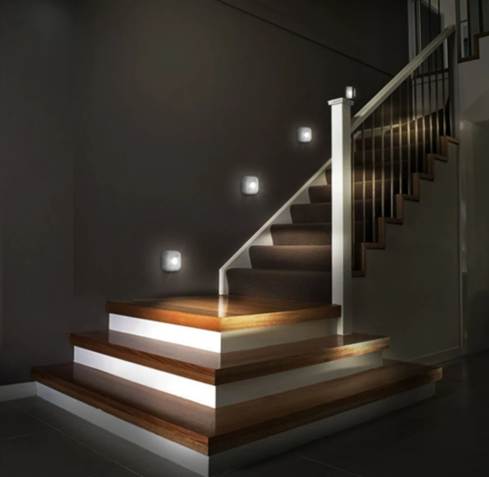 10pcs LED Sensor Night Light Induction PIR Infrared Motion Sensor Lamp Magnetic Infrared Wall Lamp Cabinet Stairs Smart
10pcs LED Sensor Night Light Induction PIR Infrared Motion Sensor Lamp Magnetic Infrared Wall Lamp Cabinet Stairs Smart