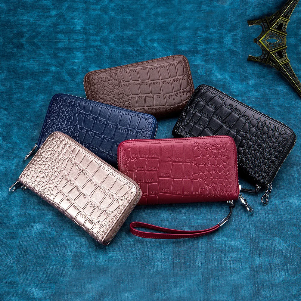 SOUTH GOOSE Fashion Stone Pattern Long Zipper Wallets Men Leather RFID Blocking Credit Card Holder Women Travel Passport Purse
SOUTH GOOSE Fashion Stone Pattern Long Zipper Wallets Men Leather RFID Blocking Credit Card Holder Women Travel Passport Purse