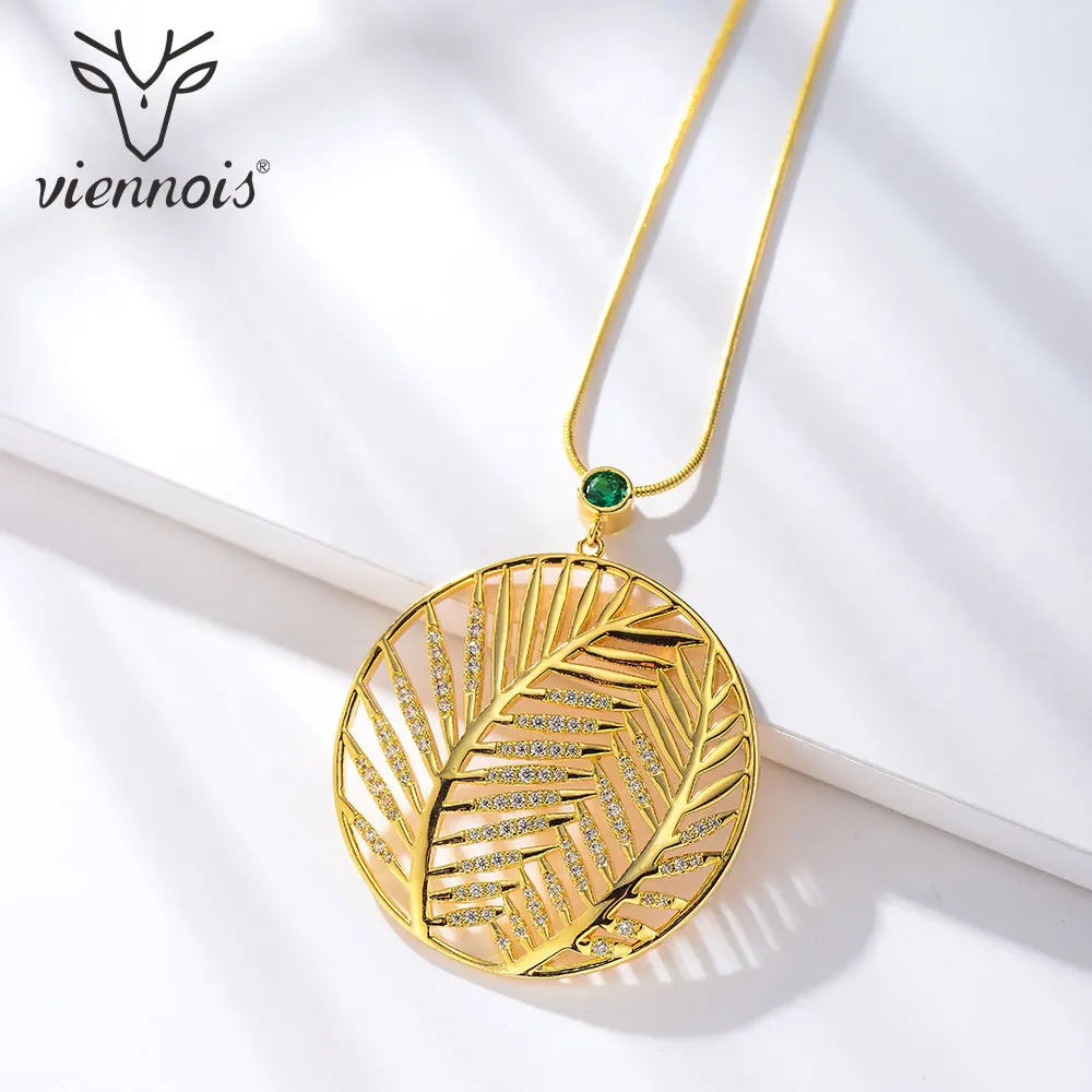 Viennois Gold Color Round Family Tree of Life Necklaces Hollow Leave Long Chain Necklaces with Zircon Women Statement Jewelry
Viennois Gold Color Round Family Tree of Life Necklaces Hollow Leave Long Chain Necklaces with Zircon Women Statement Jewelry