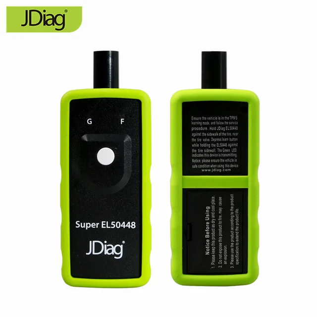 JDiag FasTPMS Super EL50448 Auto Tire Pressure Monitor Sensor for G-M and Ford TPMS Relearn
JDiag FasTPMS Super EL50448 Auto Tire Pressure Monitor Sensor for G-M and Ford TPMS Relearn