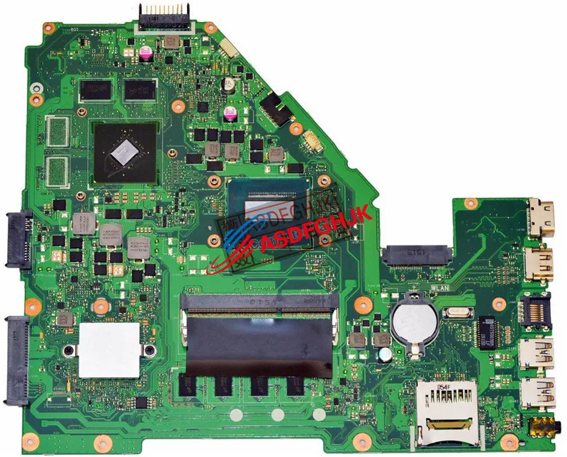 Оригинальный дизайн для Asus X550JF материнская плата с i7 4720HQ 2 6 ГГц Процессор 60NB08Y0 MB1301
