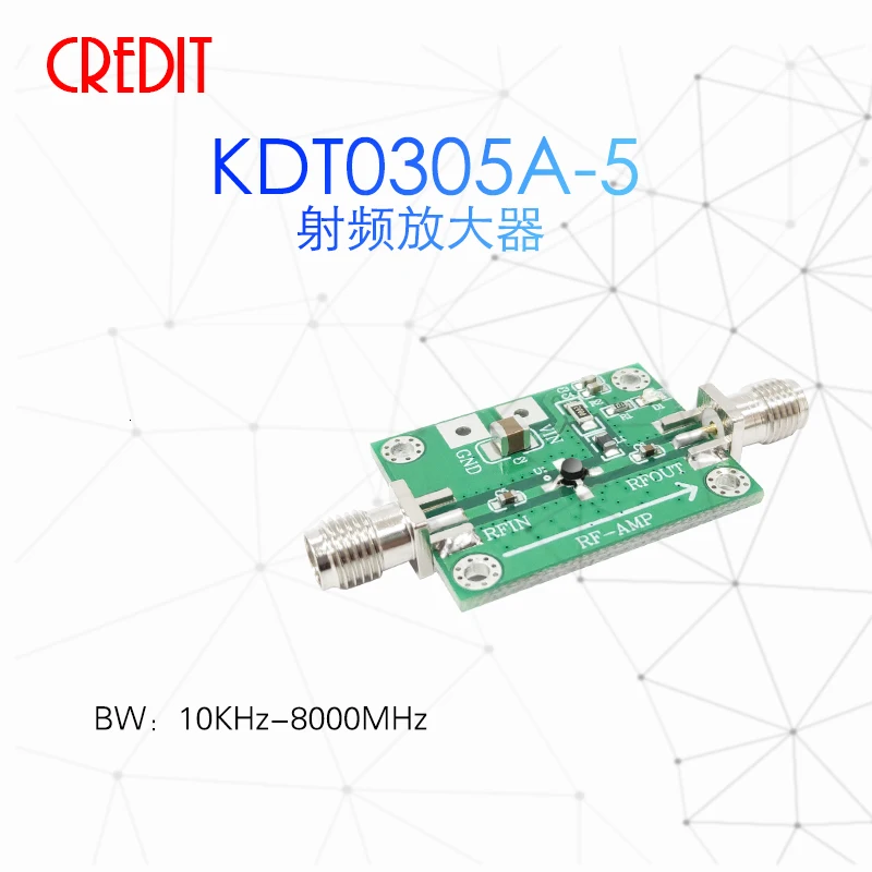 LNA low noise amplifier wideband DC-8GHz multi-model RF amplifier small signal amplification preamp ERA series
LNA low noise amplifier wideband DC-8GHz multi-model RF amplifier small signal amplification preamp ERA series