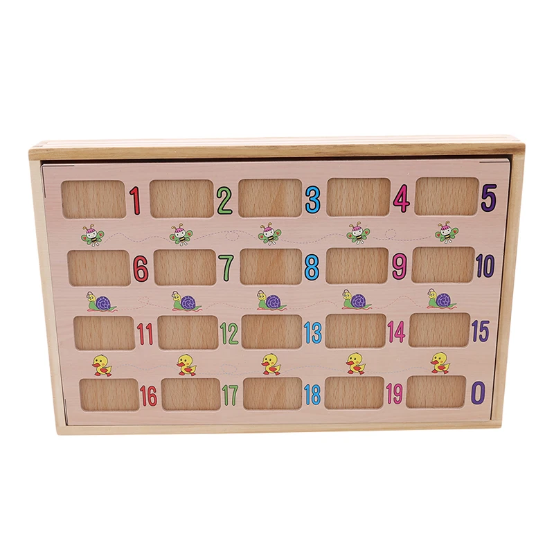 Wooden Maths Beginner Teaching Children's Early Learning 120 Question Preschooler Addition Subtraction Counting Rods Box Toy
Wooden Maths Beginner Teaching Children's Early Learning 120 Question Preschooler Addition Subtraction Counting Rods Box Toy