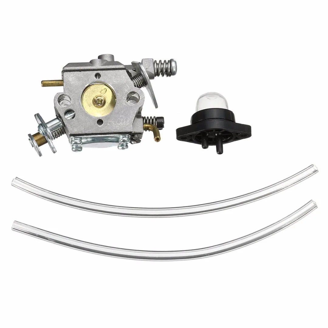 1set Carburetor Carb For Chainsaw Walbro WT-89 891 20 324 391 W/ Oil Cup & Fuel Lines
1set Carburetor Carb For Chainsaw Walbro WT-89 891 20 324 391 W/ Oil Cup & Fuel Lines