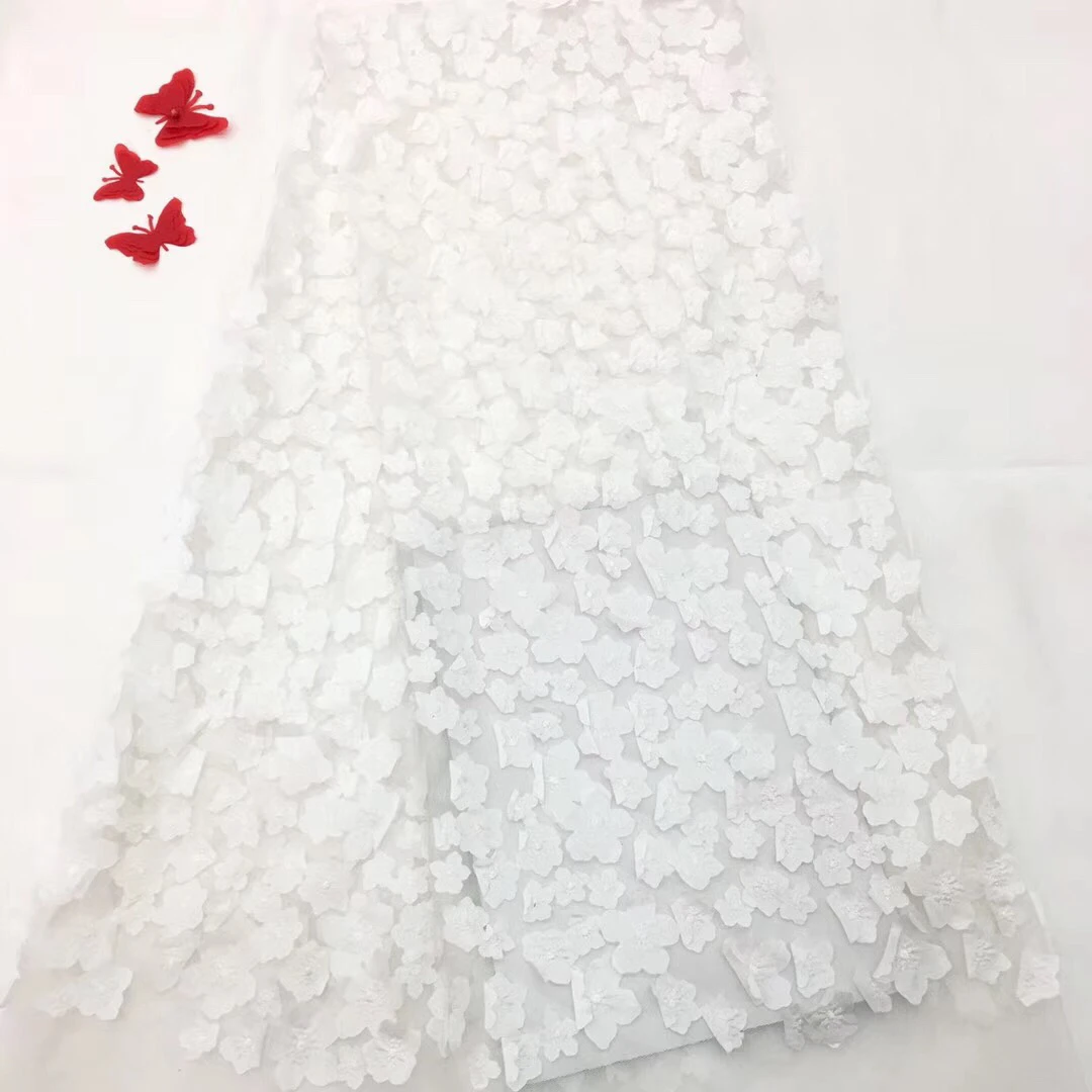 Newest Design Transparency embroidered African Net Lace Fabric with beads for Party Dress France 3d flowers Lace Fabric
Newest Design Transparency embroidered African Net Lace Fabric with beads for Party Dress France 3d flowers Lace Fabric