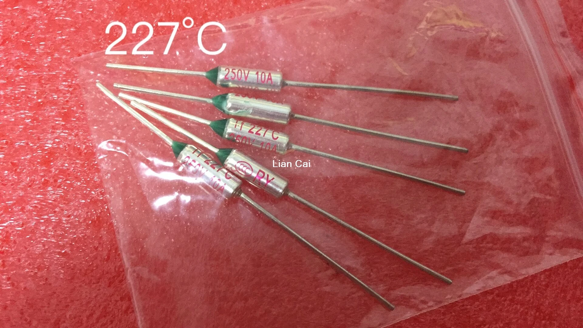 RY-227 RY термоотключение TF 227 градусов терморазъем 10A 250 В температурный предохранитель для электрической рисоварки x 100 шт. Бесплатная доставка
RY-227 RY термоотключение TF 227 градусов терморазъем 10A 250 В температурный предохранитель для электрической рисоварки x 100 шт. Бесплатная доставка