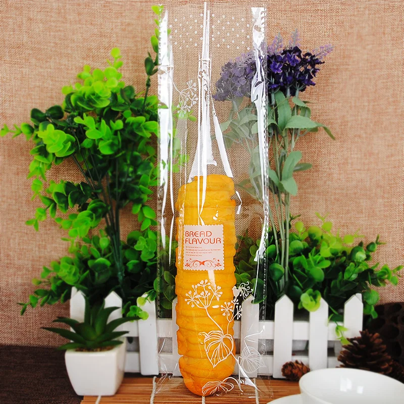 100pcs Free shipping 38x12cm Long bread bag Bakery packaging high quality Plastic bag Long baking bag
100pcs Free shipping 38x12cm Long bread bag Bakery packaging high quality Plastic bag Long baking bag