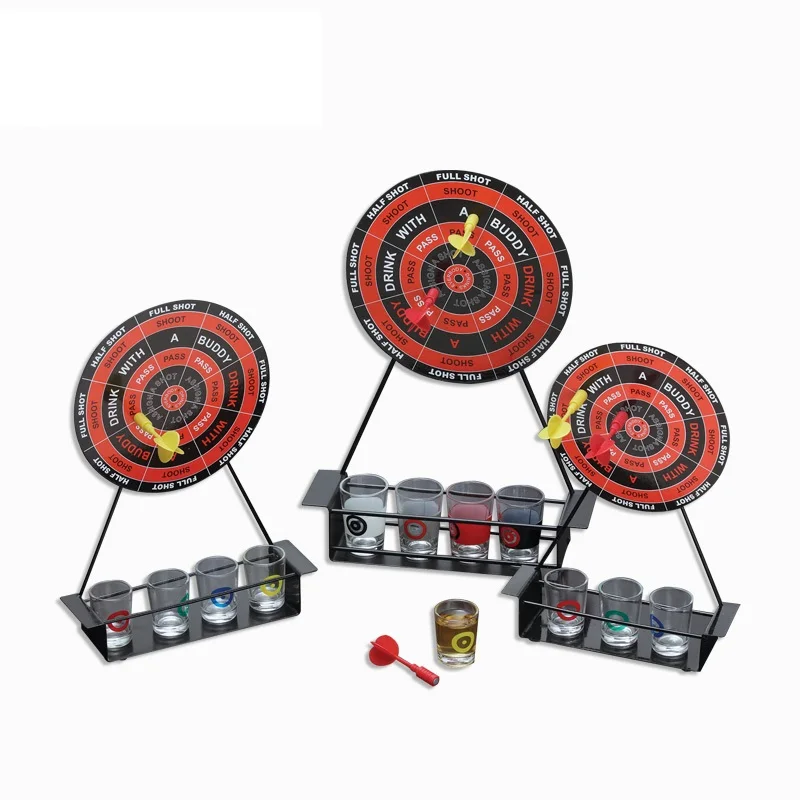 Mini Drinking Dart Shot Party Games Roulette Bar with 4 Glass Cups and 1 Target Rack Novelty Gifts
Mini Drinking Dart Shot Party Games Roulette Bar with 4 Glass Cups and 1 Target Rack Novelty Gifts