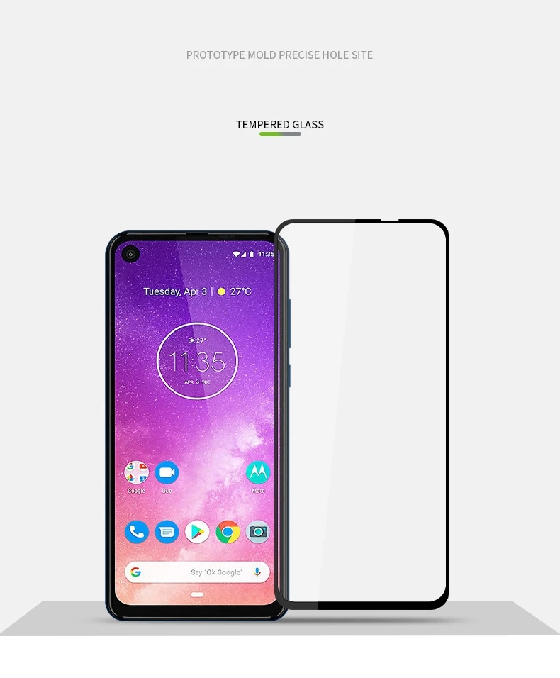 For Motorola One Vision moto One Power Full Glue Cover Tempered Glass Screen Protector for Motorola One Zoom One Action Film
For Motorola One Vision moto One Power Full Glue Cover Tempered Glass Screen Protector for Motorola One Zoom One Action Film