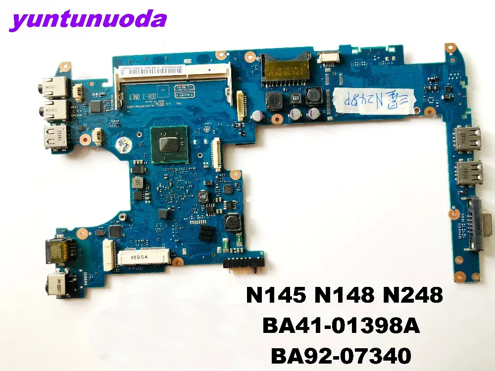 Оригинальная материнская плата для ноутбука SAMSUNG N145, N148, N248, стандартная, проверенная, хорошая, бесплатная доставка
Оригинальная материнская плата для ноутбука SAMSUNG N145, N148, N248, стандартная, проверенная, хорошая, бесплатная доставка