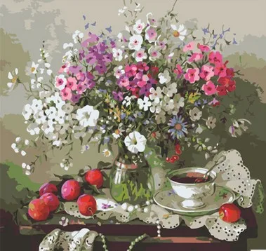DIY Digital FRUIT FLOWER Painting acrylic Painting Home Wall Decor Coloring By Number Hand Painted Canvas Painting AOP035
DIY Digital FRUIT FLOWER Painting acrylic Painting Home Wall Decor Coloring By Number Hand Painted Canvas Painting AOP035