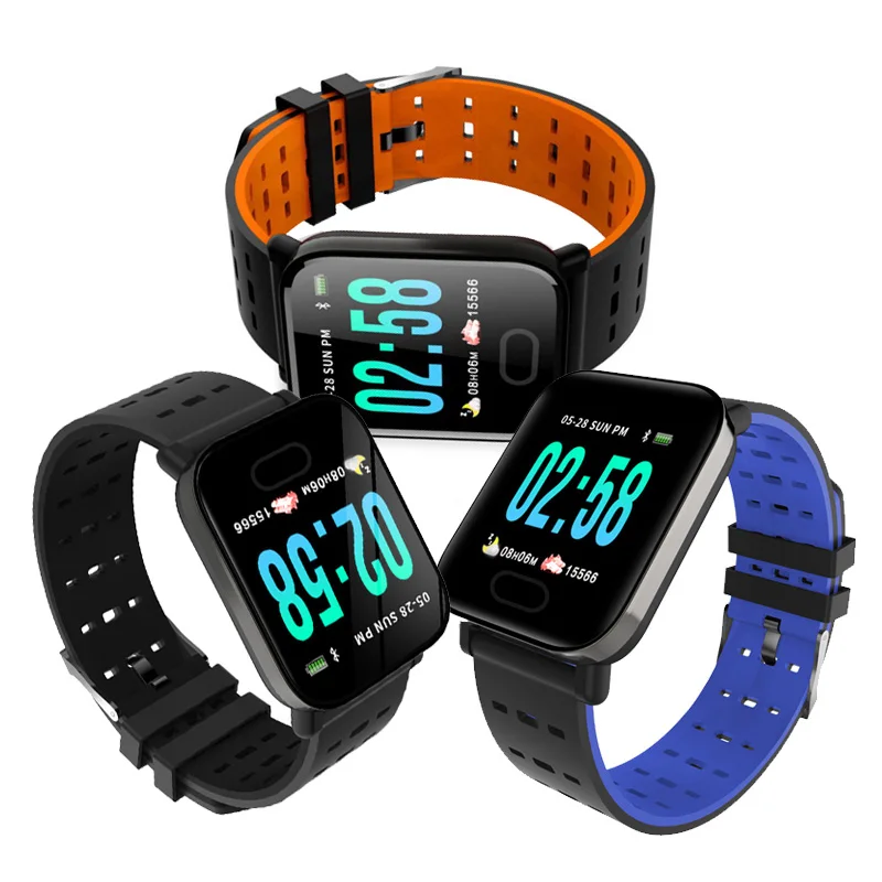 A6 Smart Bracelet Waterproof Smart Bluetooth Wristband Heart Rate Blood Pressure Sleep Monitor Alarm Clock SMS Reminder
A6 Smart Bracelet Waterproof Smart Bluetooth Wristband Heart Rate Blood Pressure Sleep Monitor Alarm Clock SMS Reminder