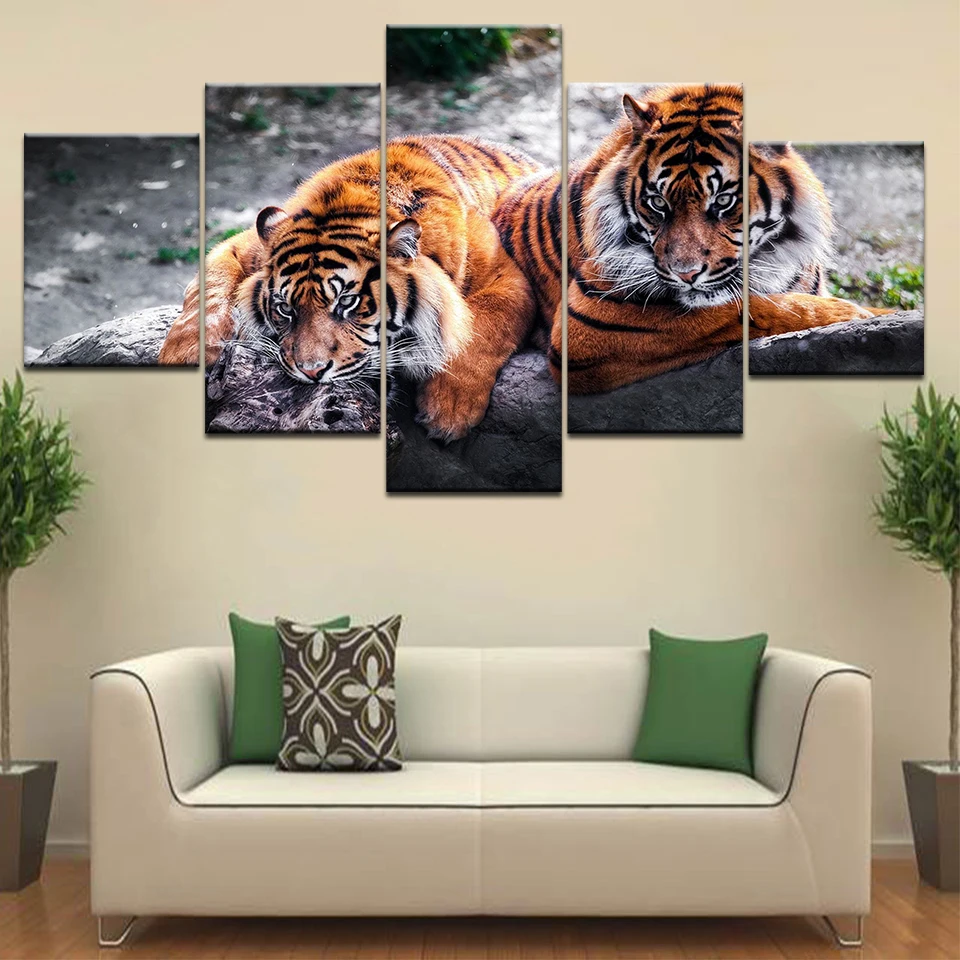 Модульная Настенная картина «животные», 5 панелей
Модульная Настенная картина «животные», 5 панелей