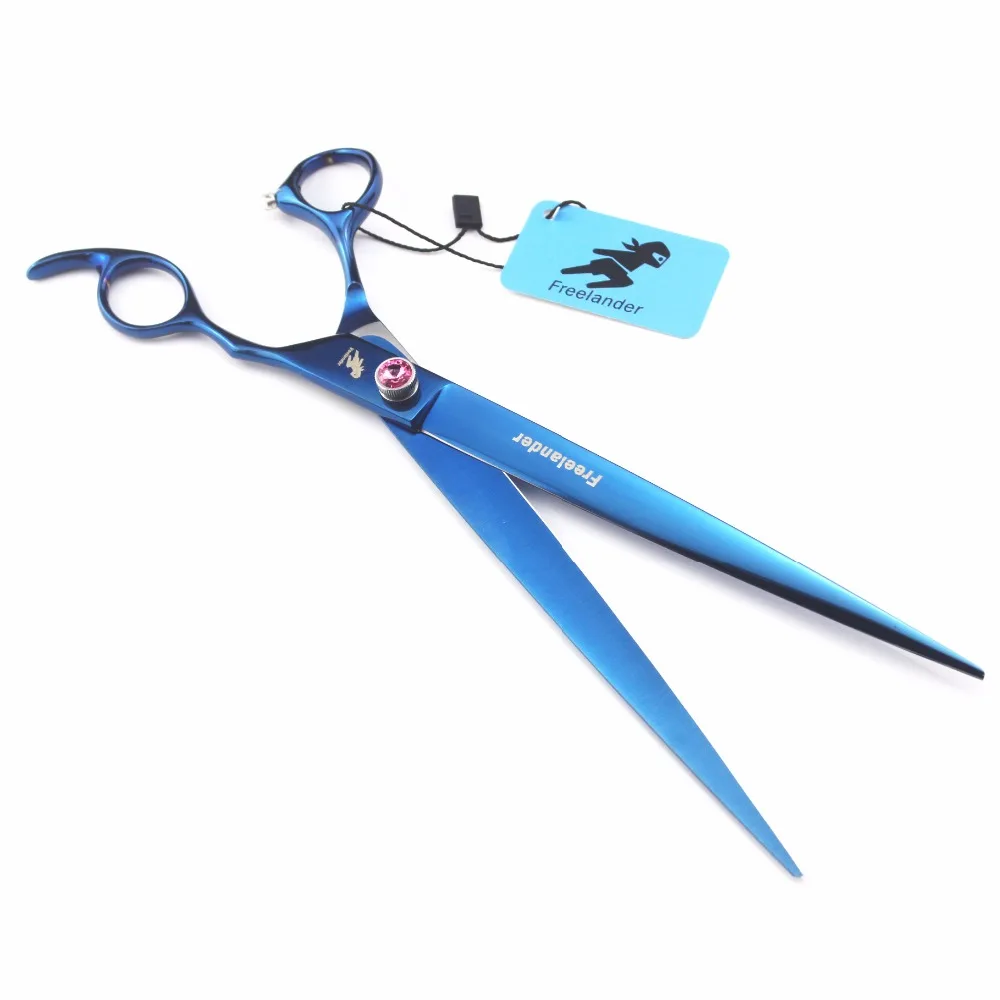 Japan 440C 10 inch pet scissors blue pet grooming scissors cat and dog fashion modeling scissors hairdressing scissors
Japan 440C 10 inch pet scissors blue pet grooming scissors cat and dog fashion modeling scissors hairdressing scissors