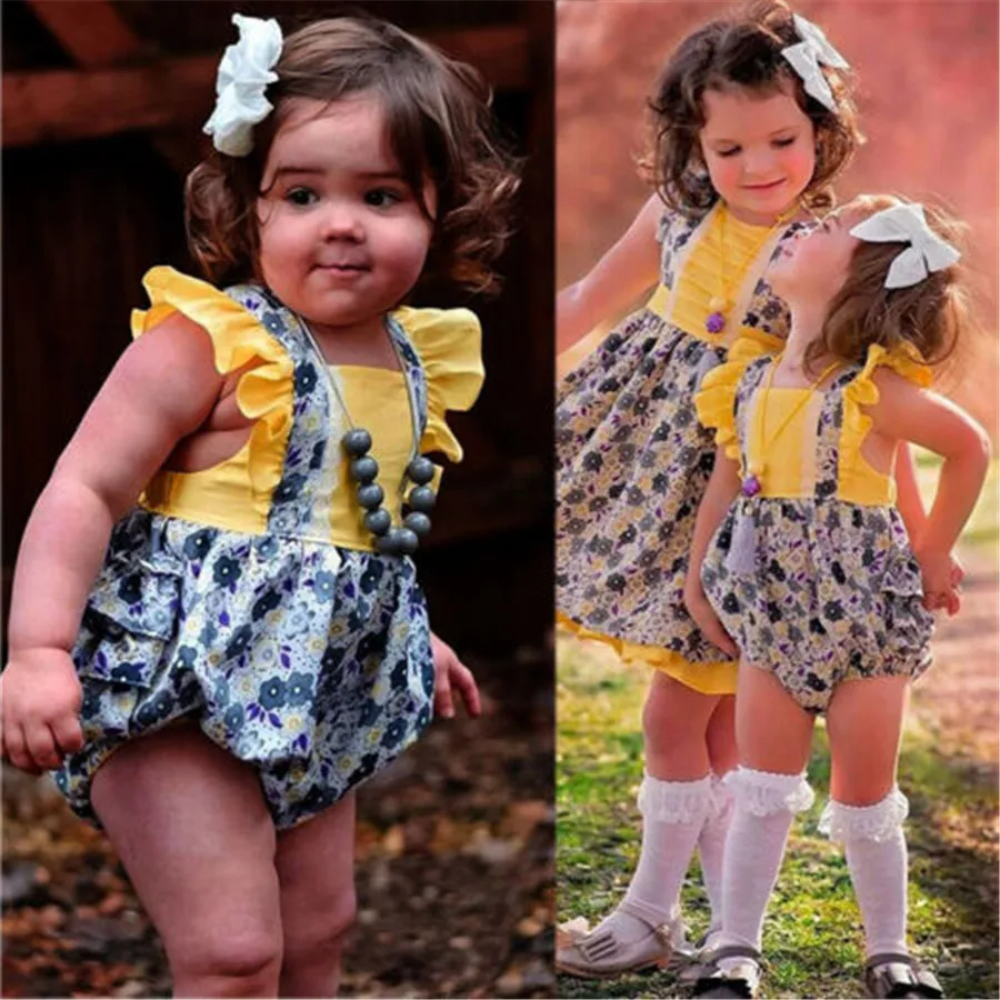 Newborn Infant Baby Girl Cotton Floral Flying sleeve Romper Jumpsuit One Piece with Headband Outfit Set Clothes Summer
Newborn Infant Baby Girl Cotton Floral Flying sleeve Romper Jumpsuit One Piece with Headband Outfit Set Clothes Summer