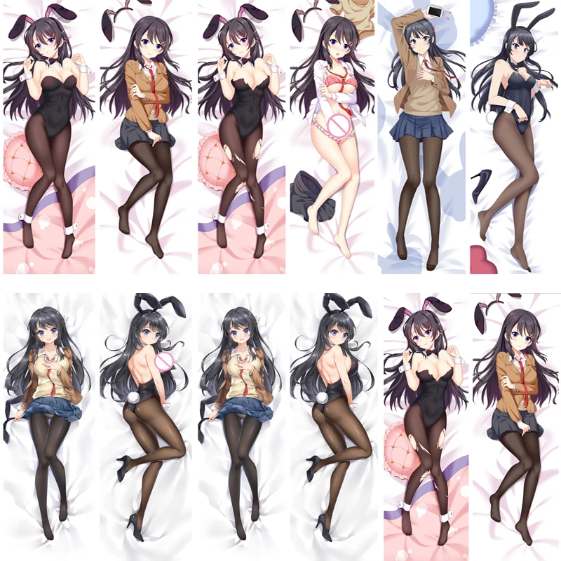 Обновление декабря аниме Раскал не мечтает кролика девушки Senpai Sakurajima Mai Подушка «Dakimakura» облегающая наволочка
Обновление декабря аниме Раскал не мечтает кролика девушки Senpai Sakurajima Mai Подушка «Dakimakura» облегающая наволочка