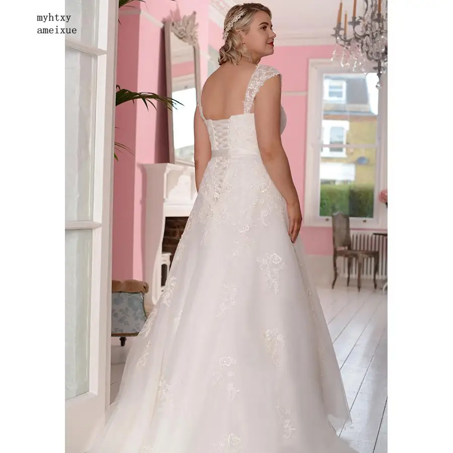 Vintage Lace Plus Size Cheap Wedding Dress 2020 Cap Sleeve Beading Applique Mermaid Wedding Gowns Vestido De Novia Back Lace-up
Vintage Lace Plus Size Cheap Wedding Dress 2020 Cap Sleeve Beading Applique Mermaid Wedding Gowns Vestido De Novia Back Lace-up