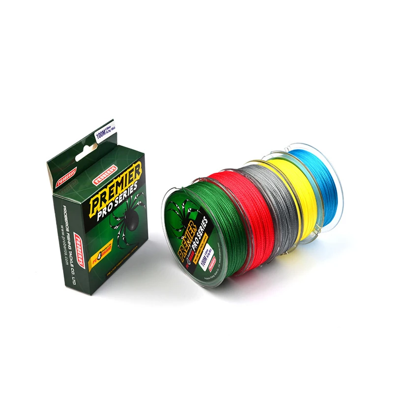100 M Fishing Proberos Colorful Line Red / Green / Gray / Yellow / Blue Braided Outdoor Entertainment Fishing tools
100 M Fishing Proberos Colorful Line Red / Green / Gray / Yellow / Blue Braided Outdoor Entertainment Fishing tools
