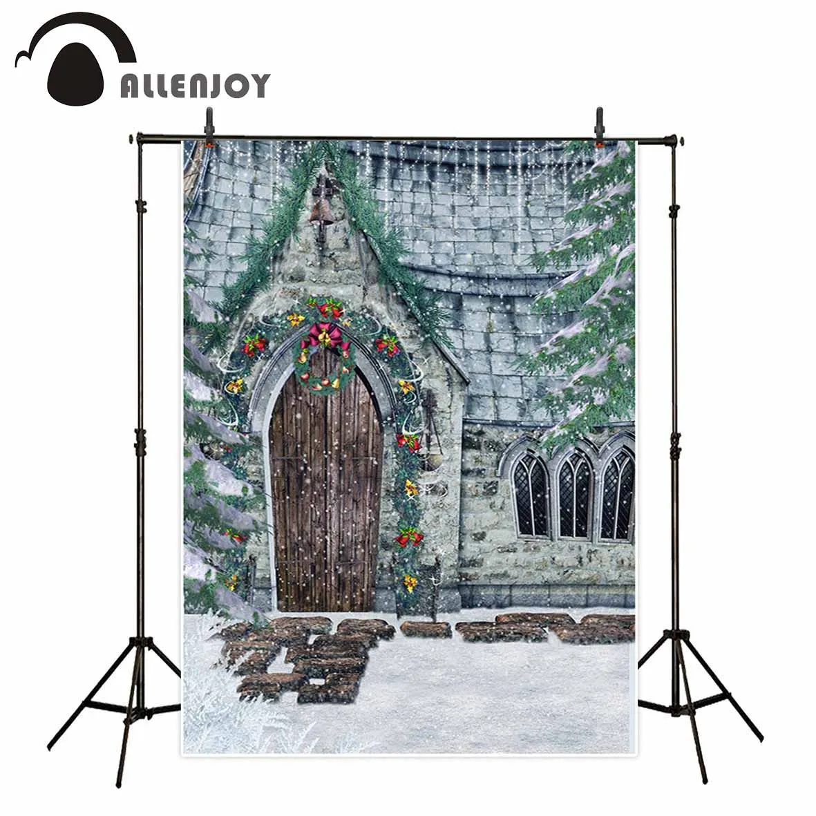 Allenjoy background for photo studio Christmas brick house wood door snow winter fairy tale backdrop photocall photo shoot
Allenjoy background for photo studio Christmas brick house wood door snow winter fairy tale backdrop photocall photo shoot