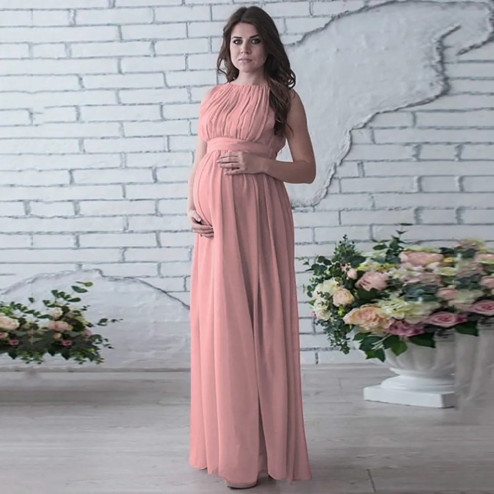 Summer Sexy Maternity Long Dresses Maternity Photography Props Fashion Sleeveless Chiffon Dress Pregnant Women
Summer Sexy Maternity Long Dresses Maternity Photography Props Fashion Sleeveless Chiffon Dress Pregnant Women