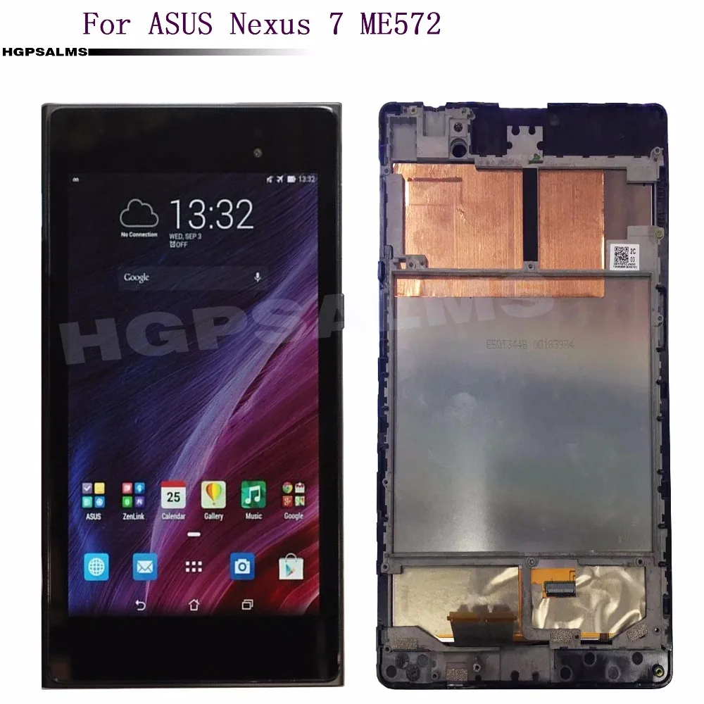 Для Asus Nexus 7 2nd ME572 ME572C ME572CL ЖК дисплей сенсорный экран дигитайзер сенсор Стекло в