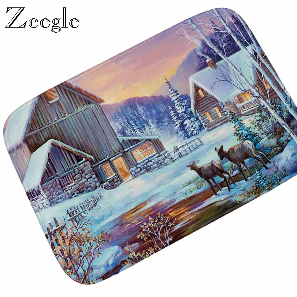 Zeegle Europe Printed Floor Mats Home Decorate Entrance Doormat Absorbent Non-slip Bath Rug Door Mats Indoor Carpets
Zeegle Europe Printed Floor Mats Home Decorate Entrance Doormat Absorbent Non-slip Bath Rug Door Mats Indoor Carpets