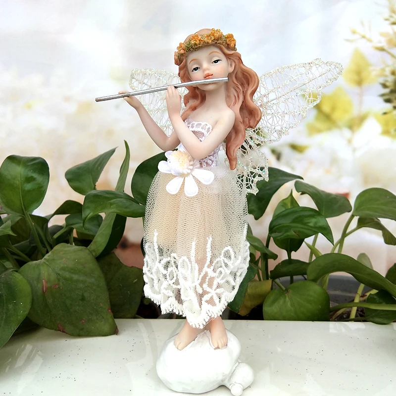 wedding decoration Playing Flute resin Angels Beautiful Girl Angel fairy Garden Love music women home decoration Souvenirs Gift
wedding decoration Playing Flute resin Angels Beautiful Girl Angel fairy Garden Love music women home decoration Souvenirs Gift