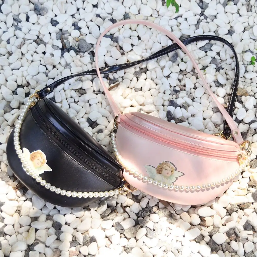 Angelatracy 2019 New Arrival Angel Pearl Leather PU Pink Cartoon Fresh Sweet Cute Belt Strap Purse Fanny Pack Waist Pack Wallet
Angelatracy 2019 New Arrival Angel Pearl Leather PU Pink Cartoon Fresh Sweet Cute Belt Strap Purse Fanny Pack Waist Pack Wallet