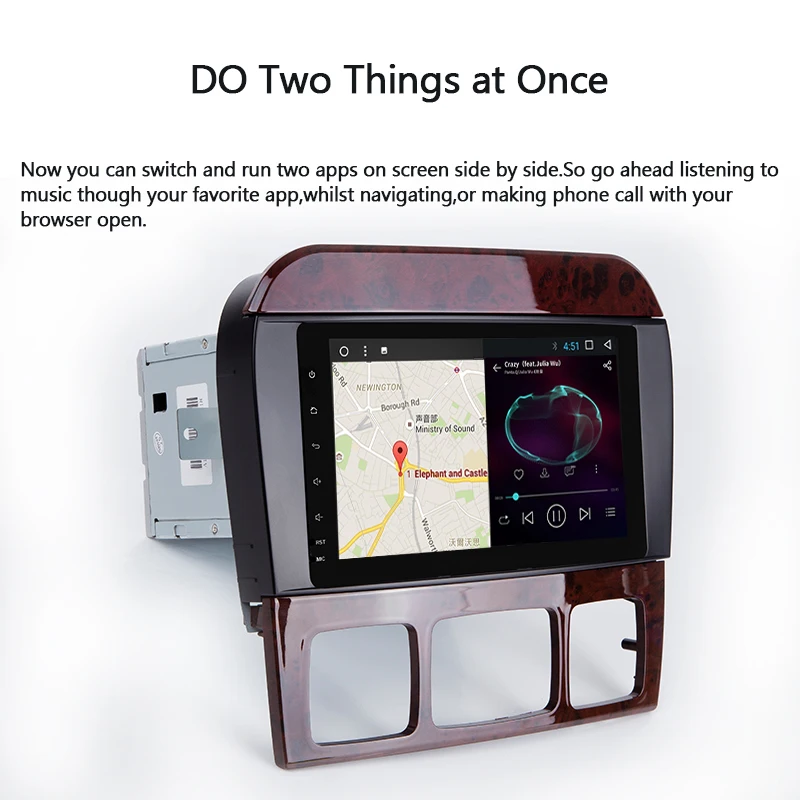 Android 8 1 автомобиль без DVD плеер gps DAB + для Mercedes Benz W220 S280 S320 S350 S400 S430 S500 1998-2005 TMPS 3g Mirrorlink