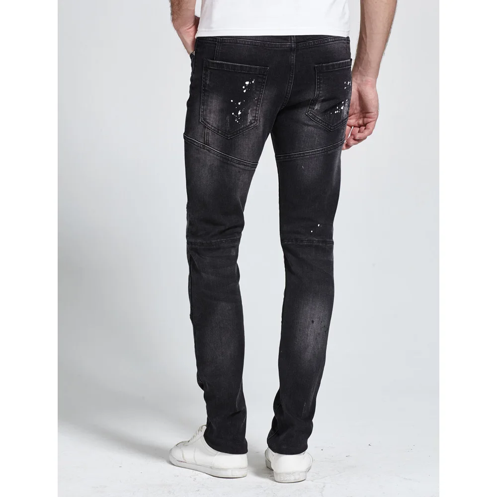 2017 New Men Jeans Fashion Strech Biker Jeans Design Good Quality Jeans H1701
2017 New Men Jeans Fashion Strech Biker Jeans Design Good Quality Jeans H1701