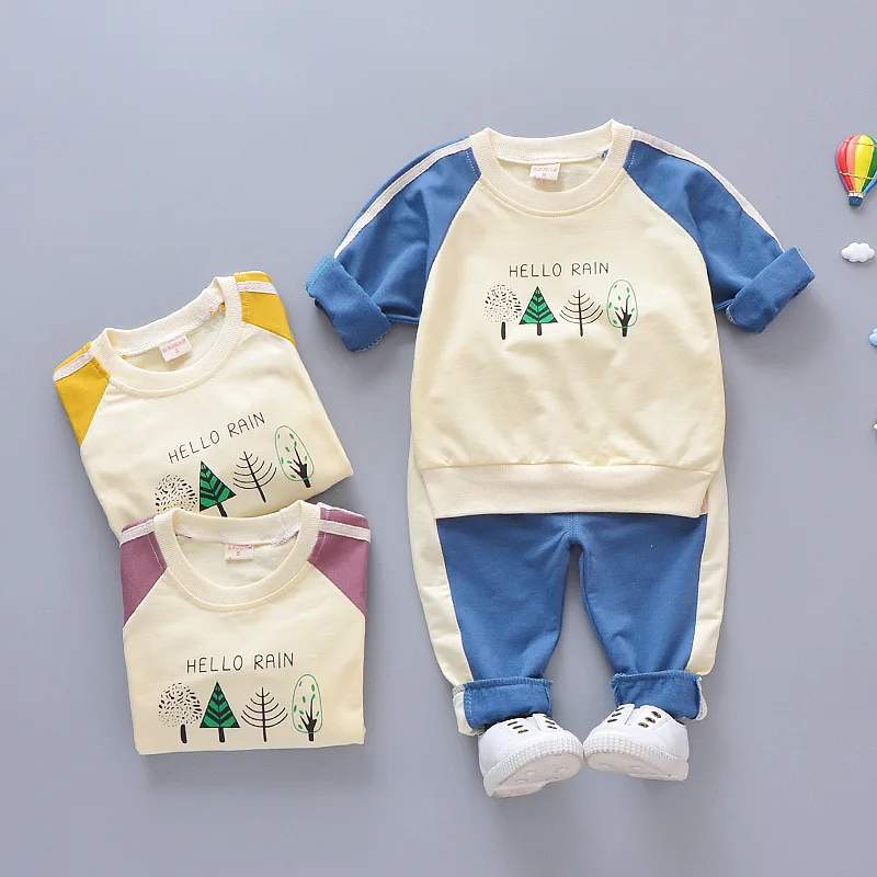 Spring Autumn Baby boys girls clothes for baby boys girls top hoodies + pants sports suit spring outfits long sleeve clothing
Spring Autumn Baby boys girls clothes for baby boys girls top hoodies + pants sports suit spring outfits long sleeve clothing