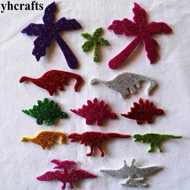 1bag/LOT,Dinosaur coco tree glitter foam stickers Kindergarten crafts Early learning educational toys Wall decortaion DIY Work
1bag/LOT,Dinosaur coco tree glitter foam stickers Kindergarten crafts Early learning educational toys Wall decortaion DIY Work