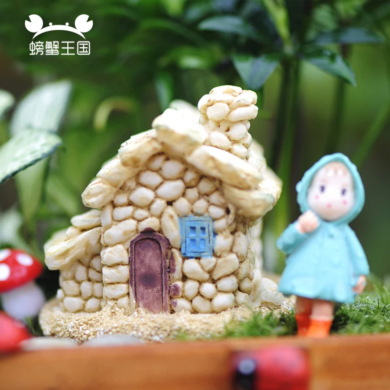 1pc Stone Houses Miniature Gardening Landscape Micro Village Thumbnail Resin House Thatched Huts for Garden Decor
1pc Stone Houses Miniature Gardening Landscape Micro Village Thumbnail Resin House Thatched Huts for Garden Decor