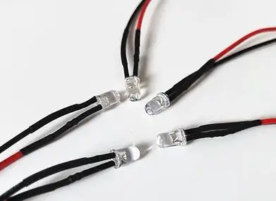 F5 5mm Warm White Red Green Blue Yellow Orange Pink Purple RGB 3V 5V 6V LED Lamp 20cm Wire for Toy DIY Plug Light Beads x 100pcs
F5 5mm Warm White Red Green Blue Yellow Orange Pink Purple RGB 3V 5V 6V LED Lamp 20cm Wire for Toy DIY Plug Light Beads x 100pcs