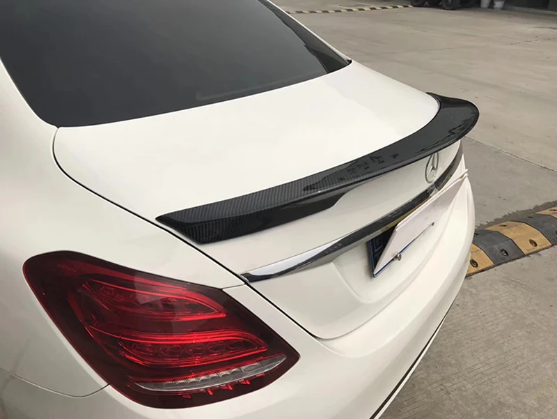 For Mercedes W205 Spoiler C180 C200 C250 C300 C350 C400 C450 C220 4Door 2015 2016 Carbon Fiber Rear Trunk Spoiler
For Mercedes W205 Spoiler C180 C200 C250 C300 C350 C400 C450 C220 4Door 2015 2016 Carbon Fiber Rear Trunk Spoiler