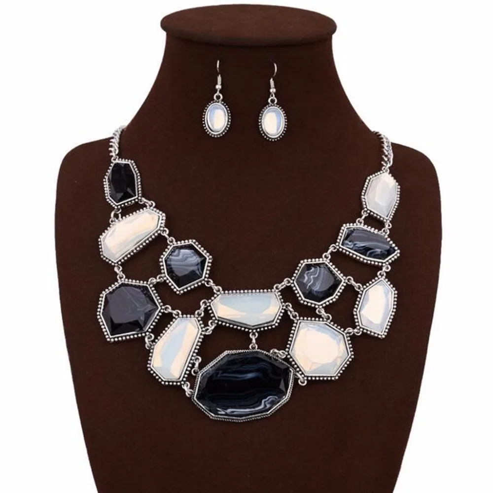 DiLiCa Fashion Jewelry Sets for Women Geometric Statement Necklace Drop Earrings Set Charms Choker Necklaces Bohemian Jewelry
DiLiCa Fashion Jewelry Sets for Women Geometric Statement Necklace Drop Earrings Set Charms Choker Necklaces Bohemian Jewelry