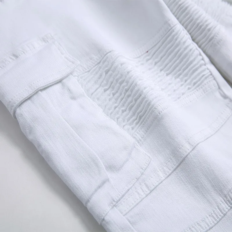 New Mens White Biker Denim Shorts Big Pockets Zippers Jeans Shorts High Street Cargo Pants Fashion Mens Summer Brand Shorts
New Mens White Biker Denim Shorts Big Pockets Zippers Jeans Shorts High Street Cargo Pants Fashion Mens Summer Brand Shorts
