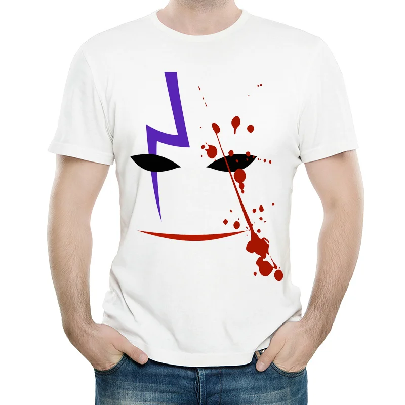 Darker Than Black T-Shirt White Color Mens Fashion Short Sleeve Cartoon Logo Tops Tees Unisex Casual O Neck Spring Clothes
Darker Than Black T-Shirt White Color Mens Fashion Short Sleeve Cartoon Logo Tops Tees Unisex Casual O Neck Spring Clothes