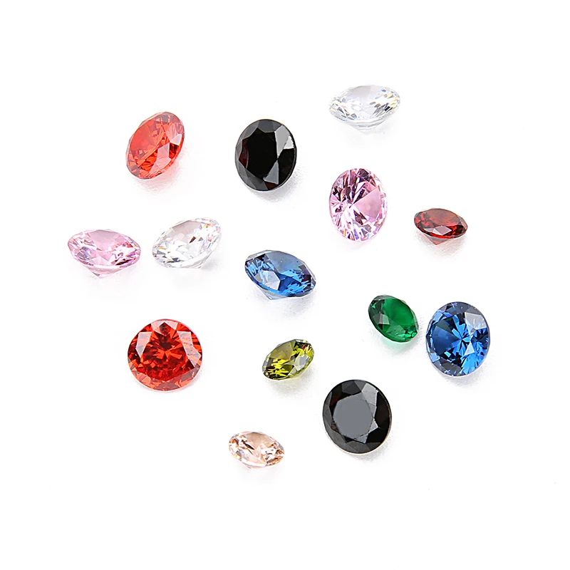 Mibrow 30pcs/lot 4/5/6/7/8/10/12mm Cubic Zirconia Stone AAA Grade CZ Round Zircon Pedra de Zirconia DIY Beads DIY Jewelry
Mibrow 30pcs/lot 4/5/6/7/8/10/12mm Cubic Zirconia Stone AAA Grade CZ Round Zircon Pedra de Zirconia DIY Beads DIY Jewelry