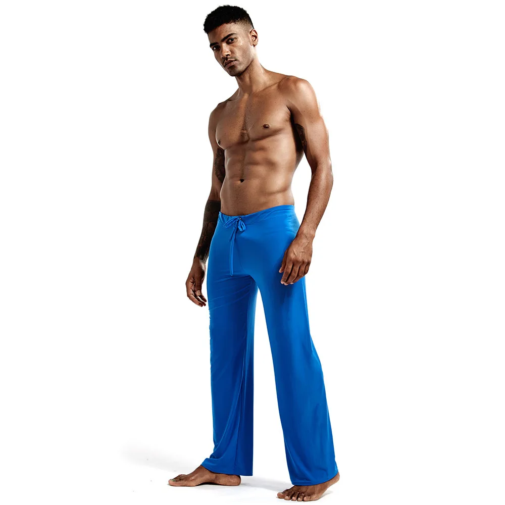 Sleep Bottoms Men's Casual Trousers Soft Comfortable Fitness Yoga Sexy Male Pajamas Mens Lacing Pants Homewear Loose Sleepwear
Sleep Bottoms Men's Casual Trousers Soft Comfortable Fitness Yoga Sexy Male Pajamas Mens Lacing Pants Homewear Loose Sleepwear