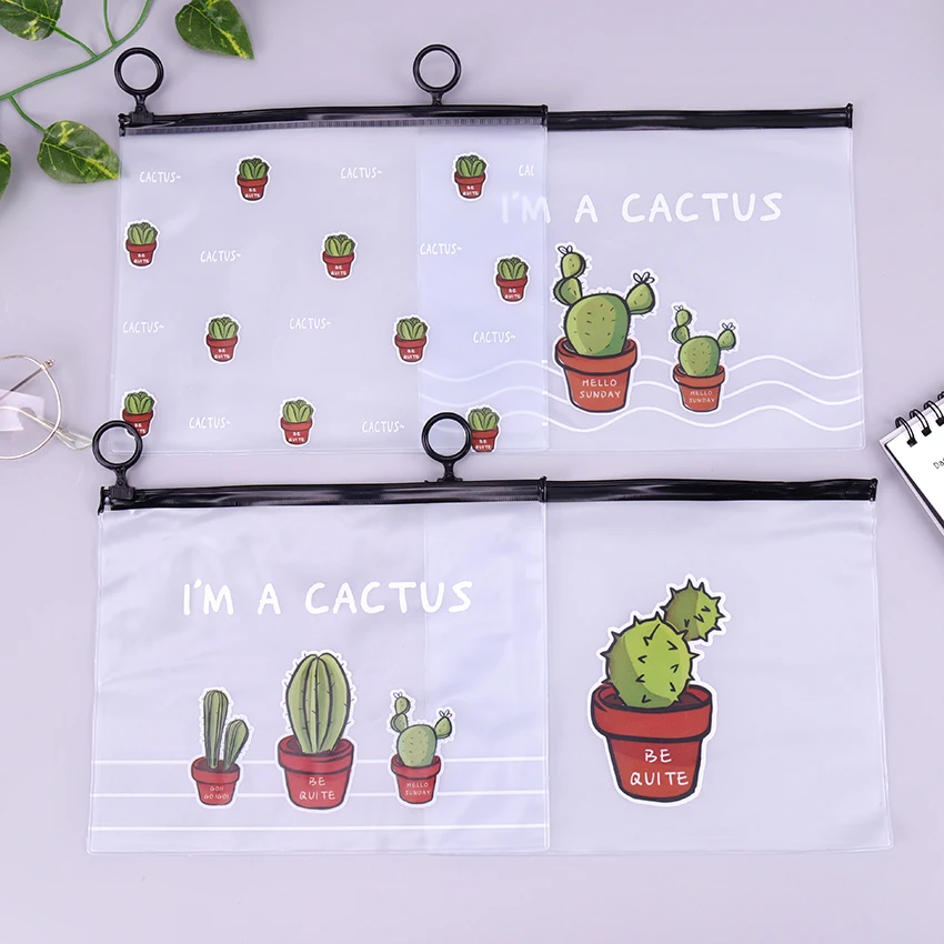 A5 Transparent Pencil Case Waterproof PVC Cactus School Supplies Stationery Gift Students Cute Pencil Box Pencilcase Pencil Bag
A5 Transparent Pencil Case Waterproof PVC Cactus School Supplies Stationery Gift Students Cute Pencil Box Pencilcase Pencil Bag