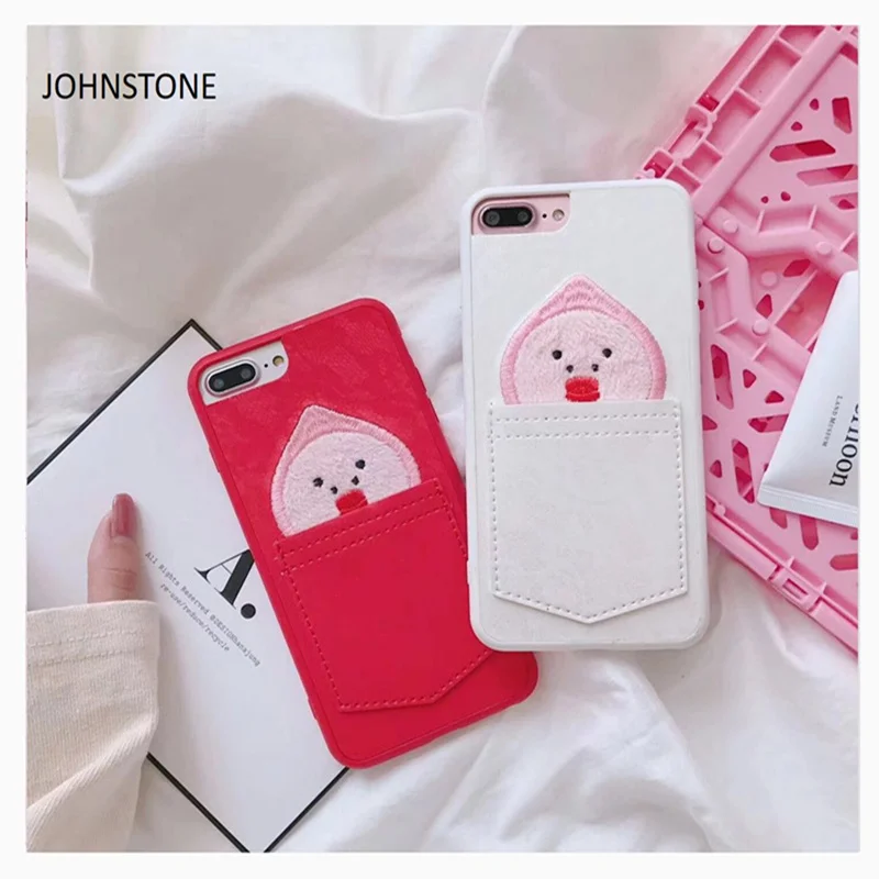 Fashion Cutie Simple Luxury Cartoon Back Cover Case For Mobile Phone X 8/8 plus 7/7 6/6s and 6 plus/6s Cove |