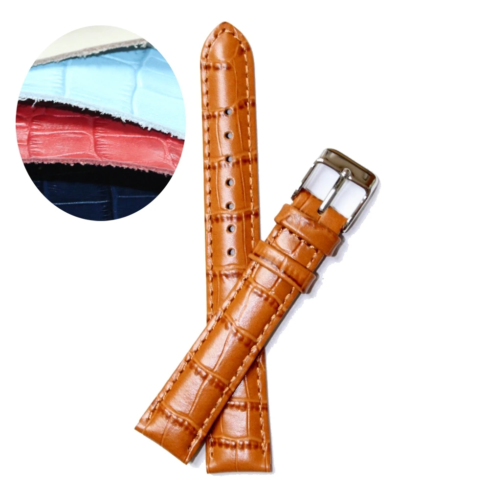 16mm Change New Fresh Tan All Genuine Leather Unisex Watch Band Straps WB1036F16GB
16mm Change New Fresh Tan All Genuine Leather Unisex Watch Band Straps WB1036F16GB